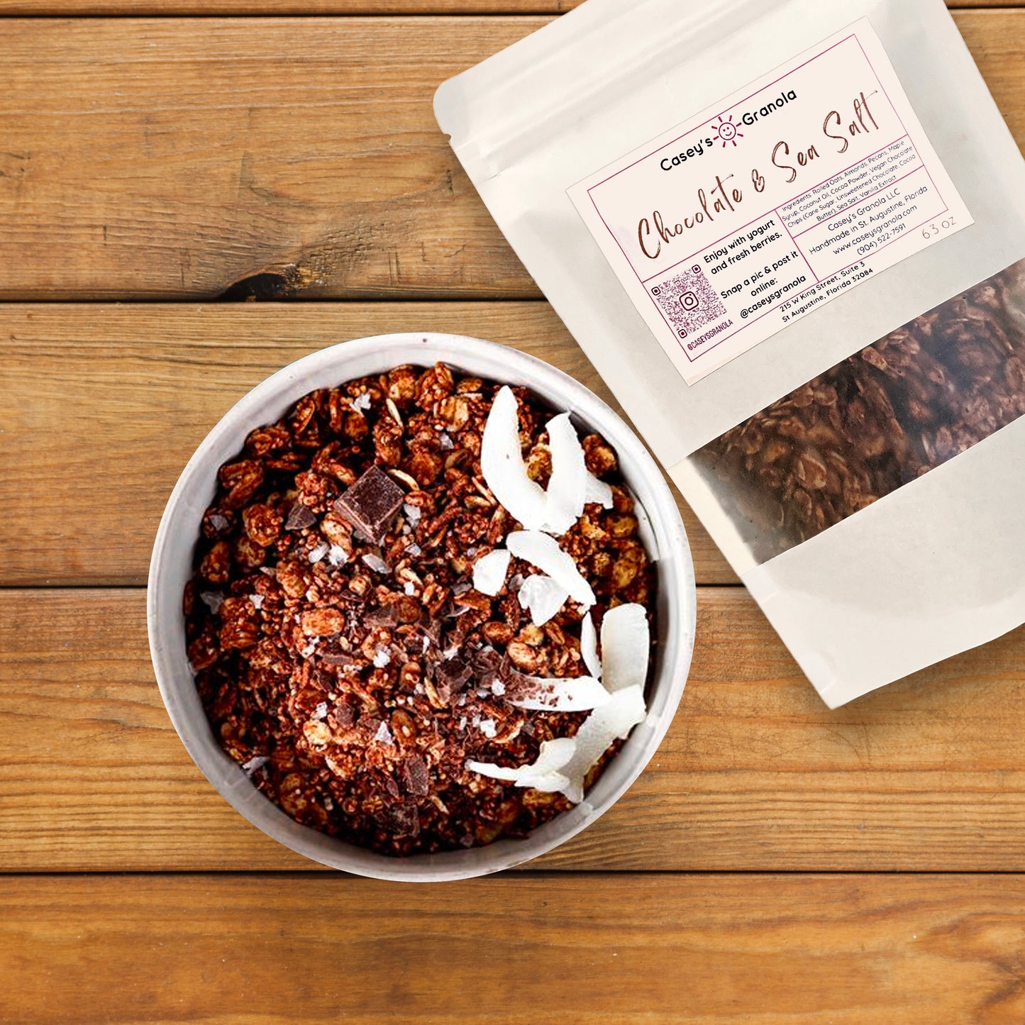 Chocolate & Sea Salt Granola